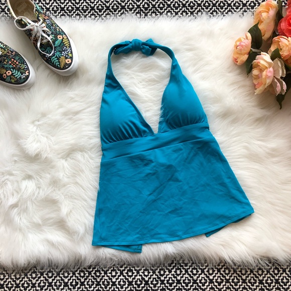 Robin Piccone Other - Robin Piccone Aqua Blue Tankini Top NWT